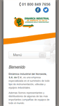 Mobile Screenshot of dinamicaindustrial.com
